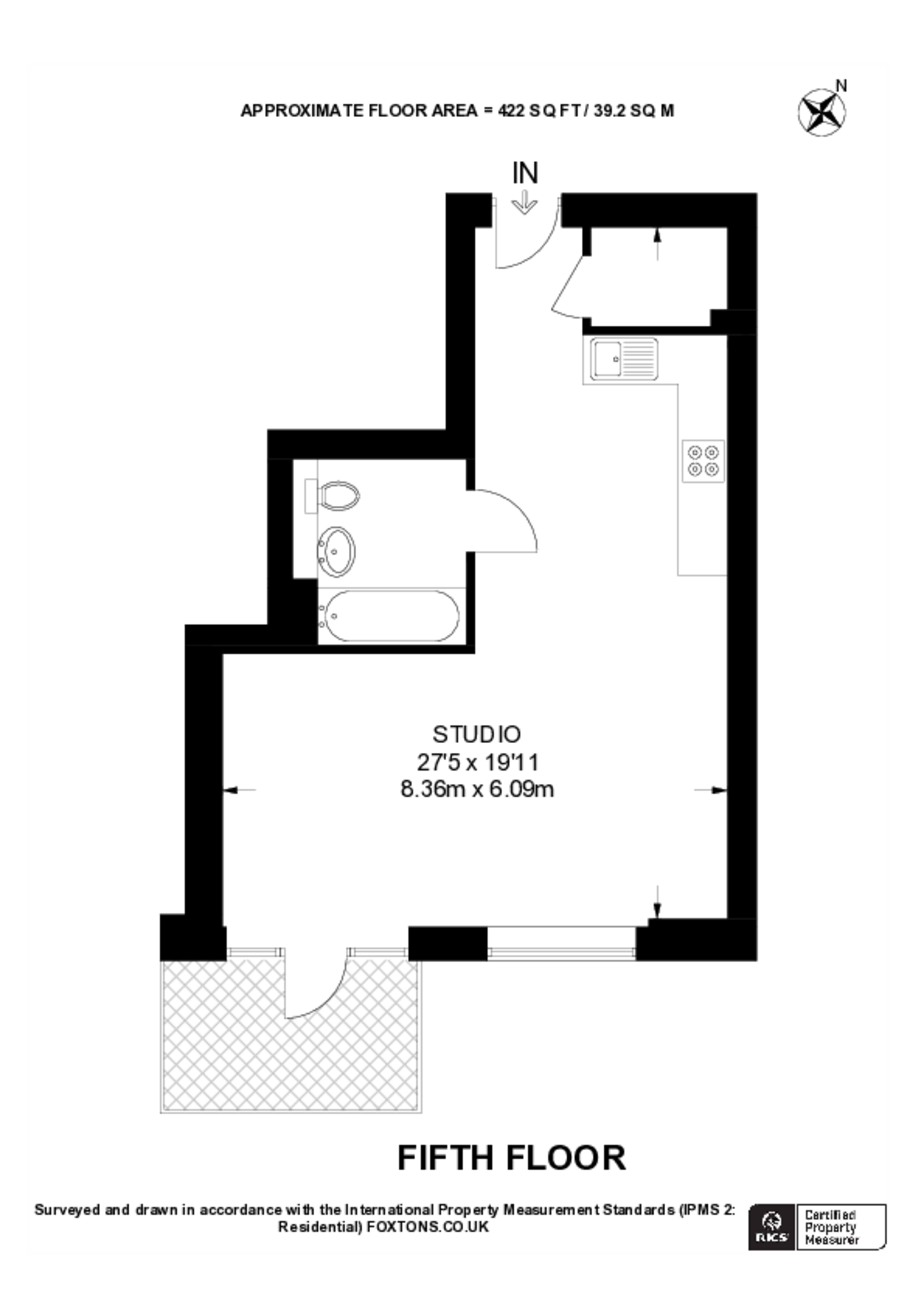 Pegasus Walk, Southwark floorplan