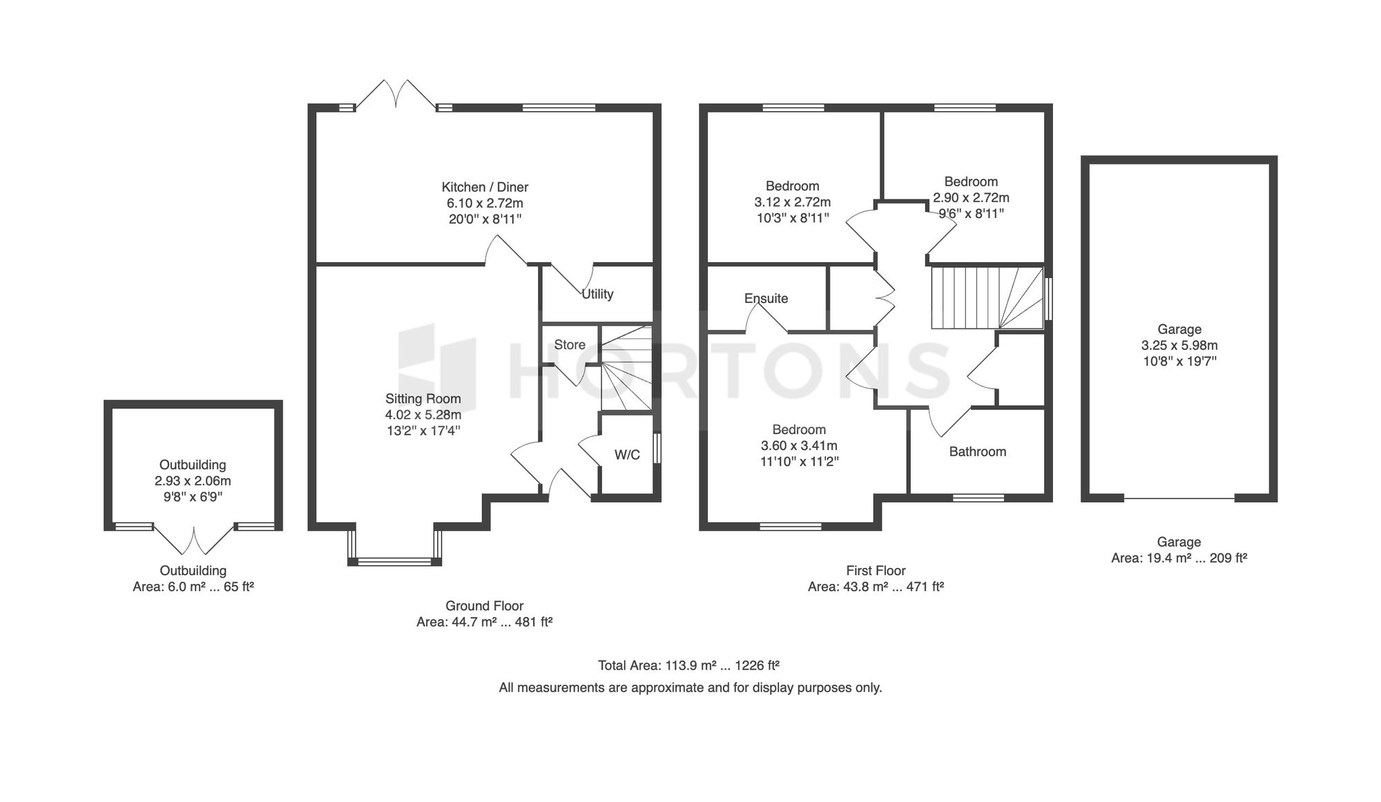 36 Foxtail Crescent, Banbury floorplan