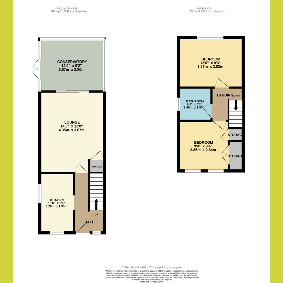 38, Romsey Close, Hockley floorplan