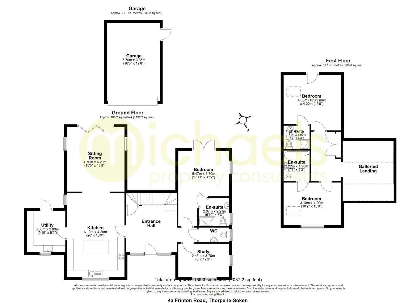 4a, Frinton Road, Clacton-on-Sea floorplan
