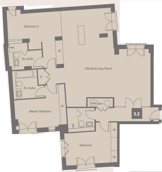 3 Bedrooms Flat for sale in Kensington Gardens Square, Bayswater, London W2