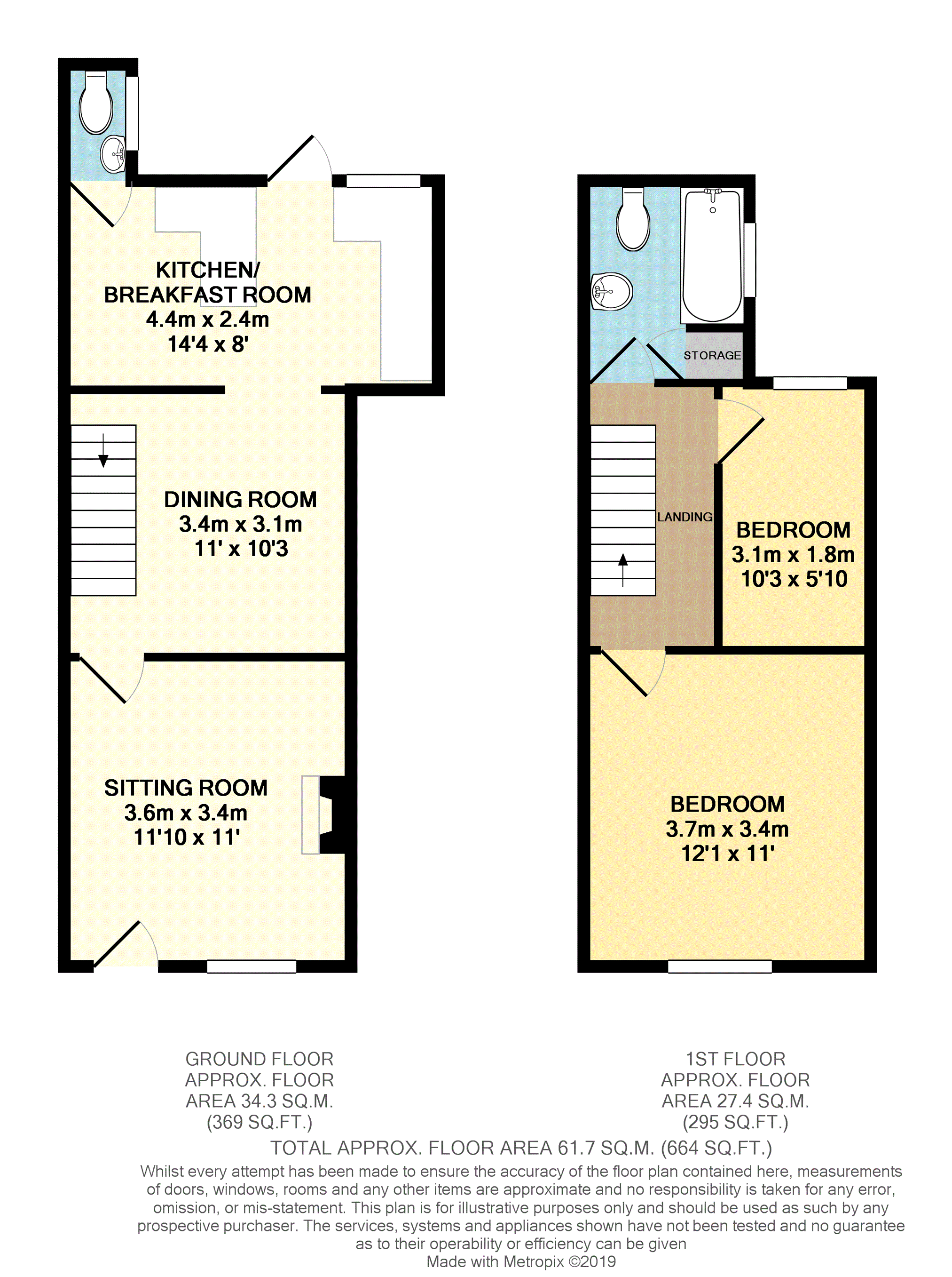 2 Bedrooms Terraced house for sale in Greenway Court Road, Maidstone ME17