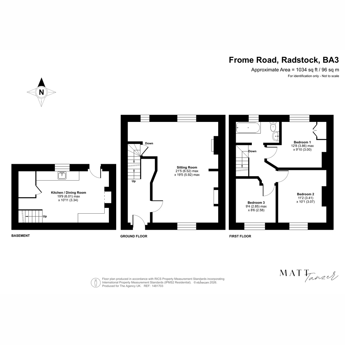 13, Frome Road, Bath And North East Somerset floorplan