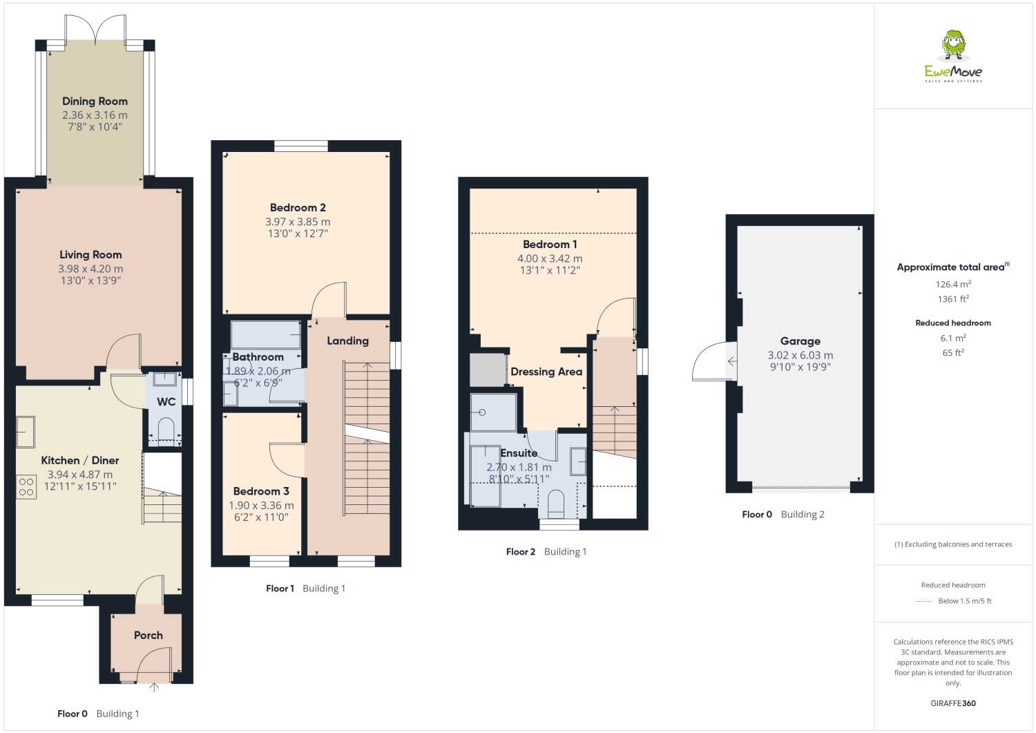 6, Osprey Drive, Leighton Buzzard floorplan