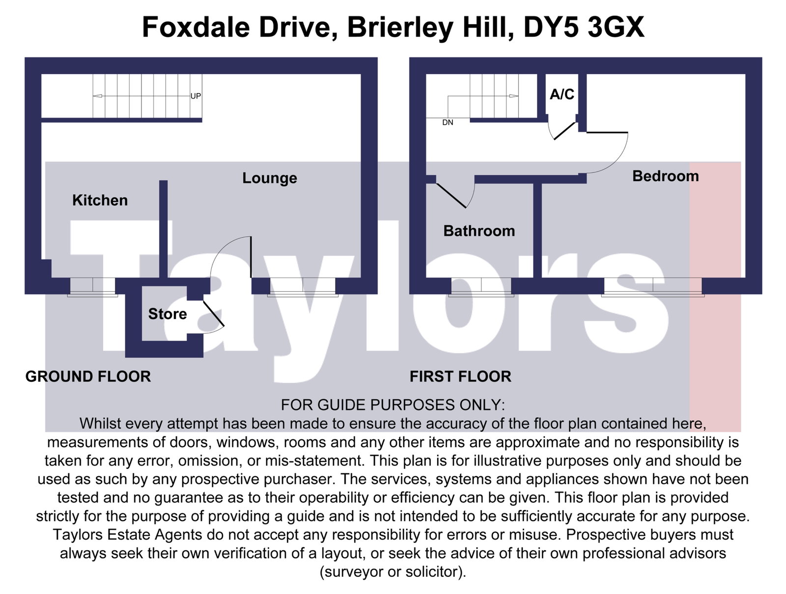231, Foxdale Drive, Brierley Hill floorplan