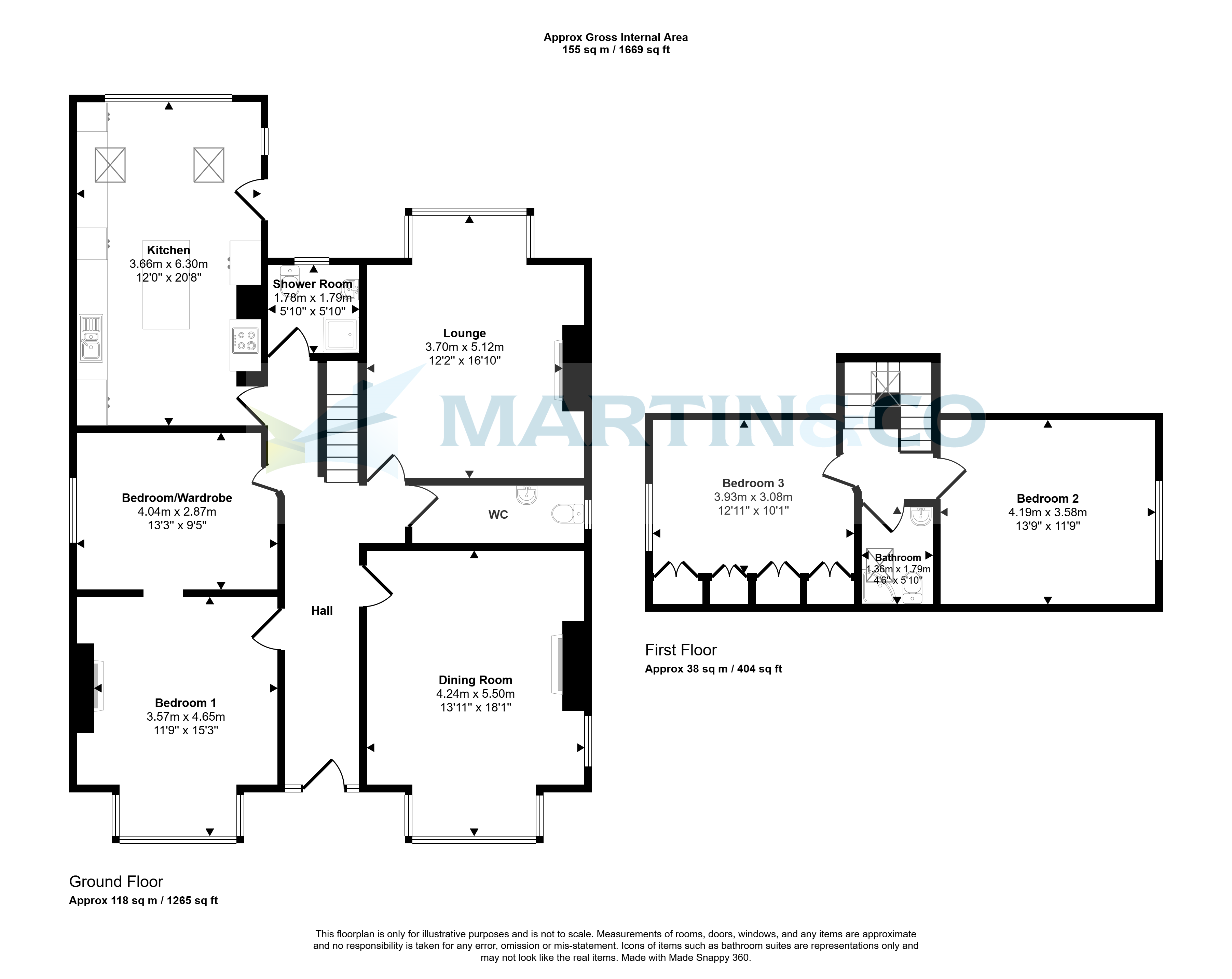 Redburn Avenue, Bradford floorplan