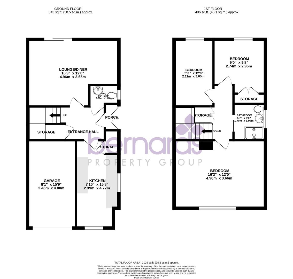 57, Dorking Crescent, Portsmouth floorplan