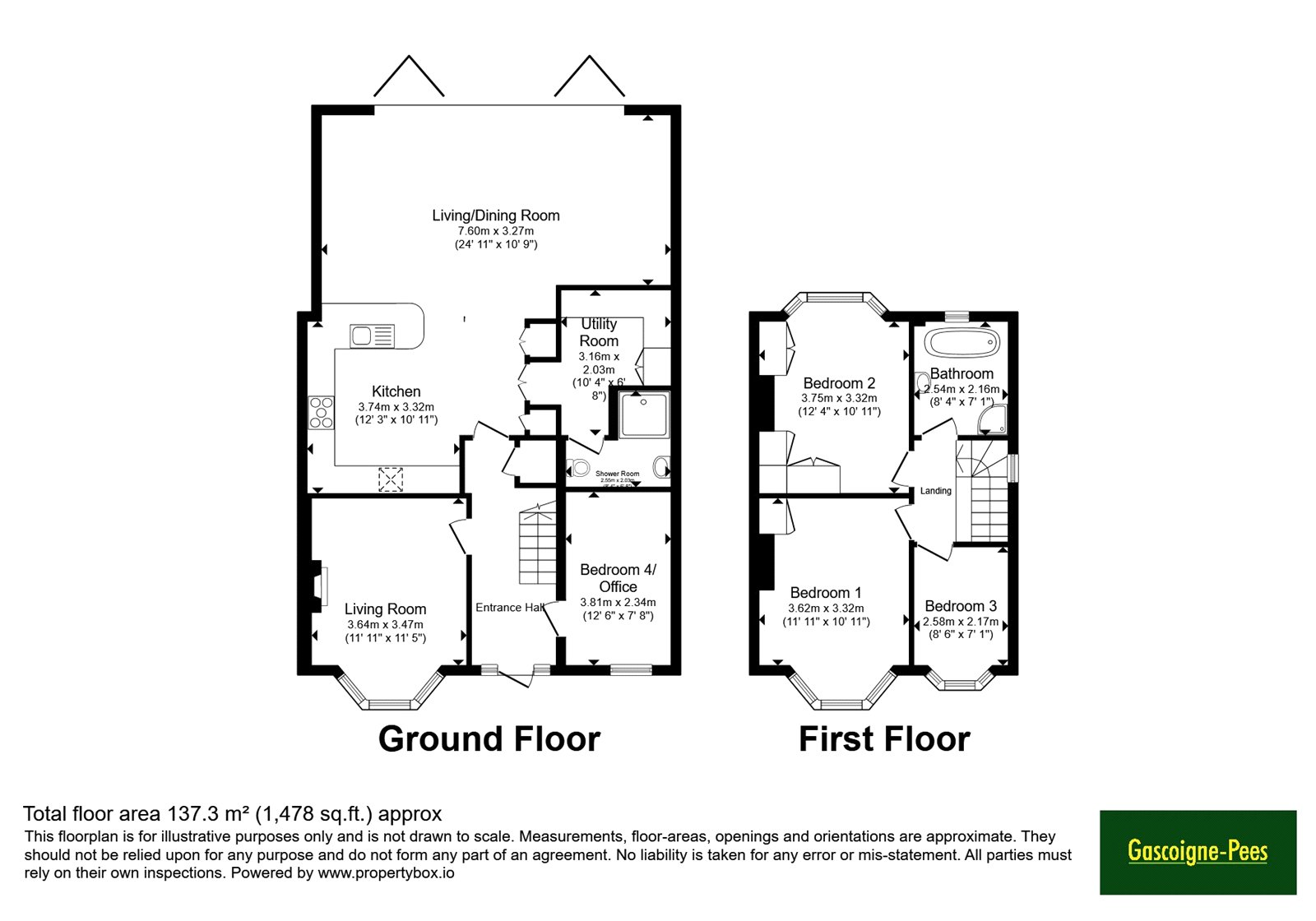 56, Glebe Gardens, New Malden floorplan