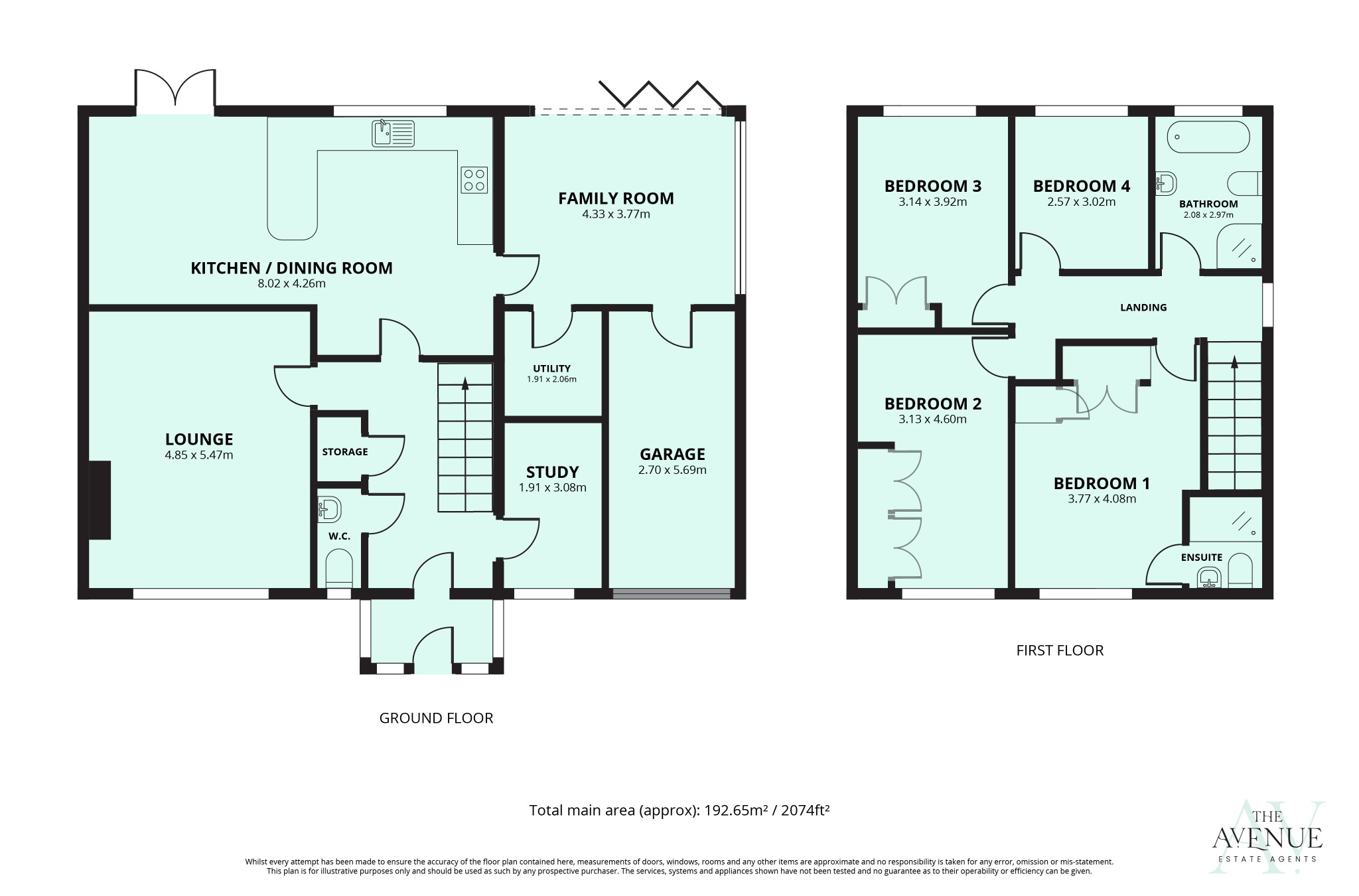 132, Boxworth End, Cambridge floorplan