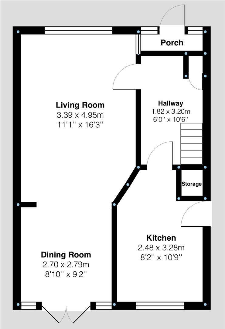 56, Loweswater Drive, Loughborough floorplan