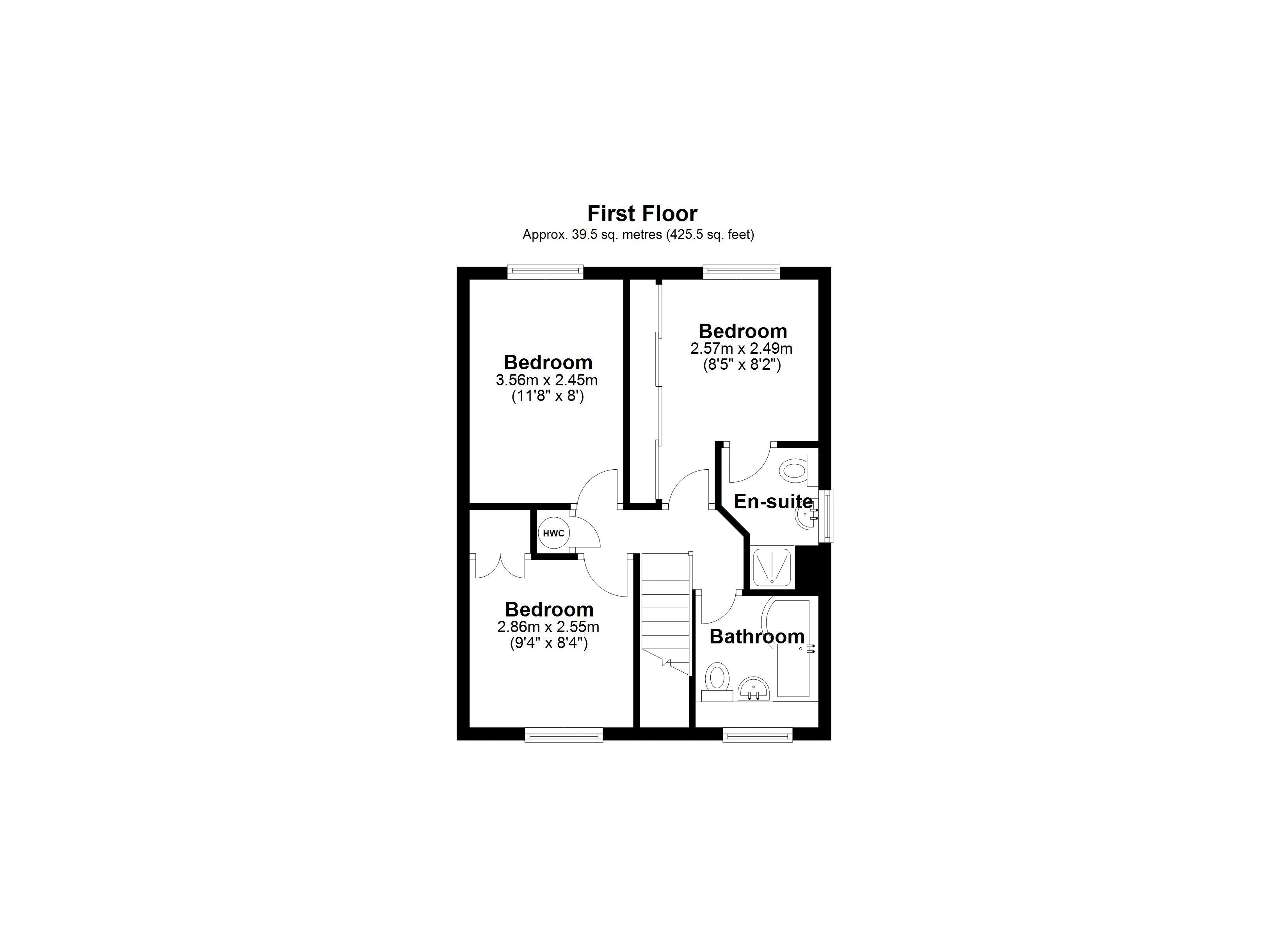 1, Violet Close, Telford floorplan