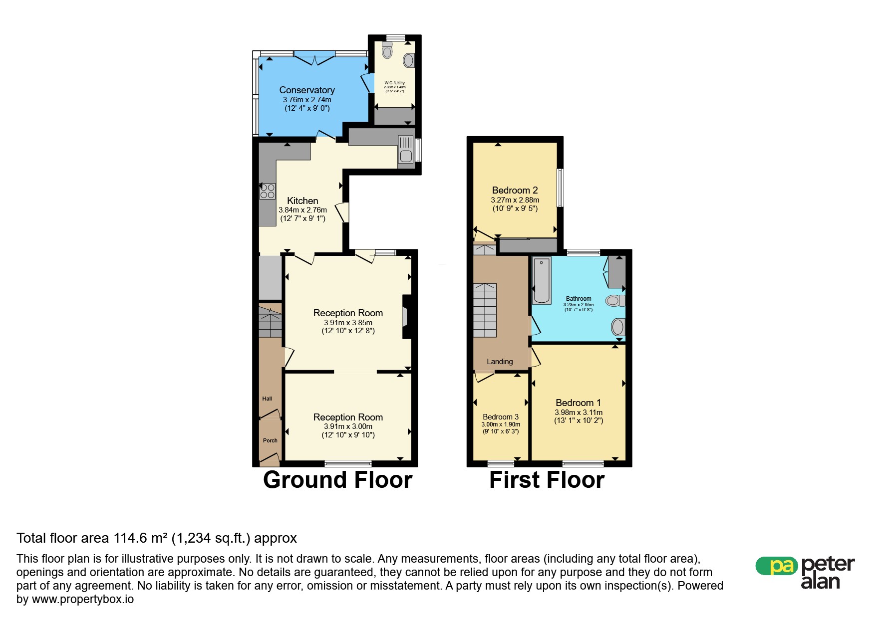 78, Tirycoed Road, Ammanford floorplan