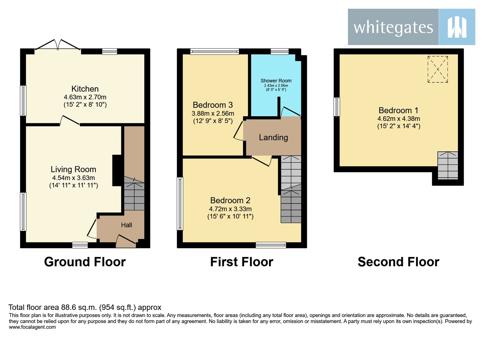 106, Four Acre Drive, Merseyside floorplan