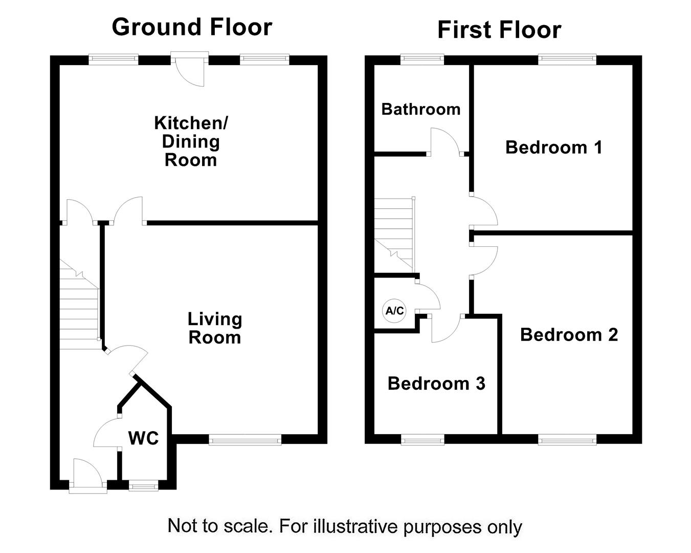Howards Way, Moulton, Northampton NN3, 3 bedroom end terrace house for