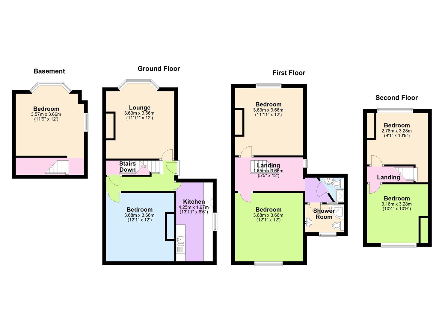 6 Bedrooms  to rent in 22 Filey Street, Broomhall, Sheffield S10