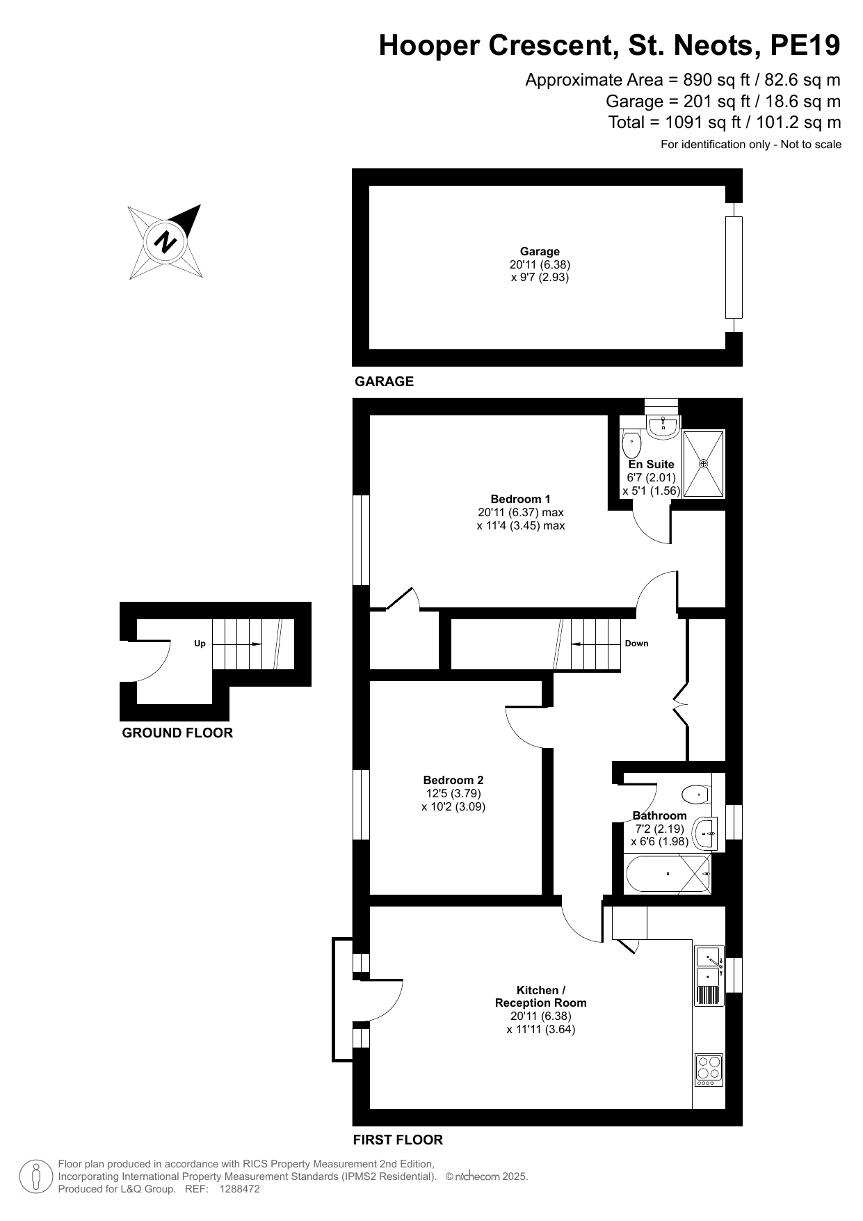 Hooper Crescent, St Neots floorplan
