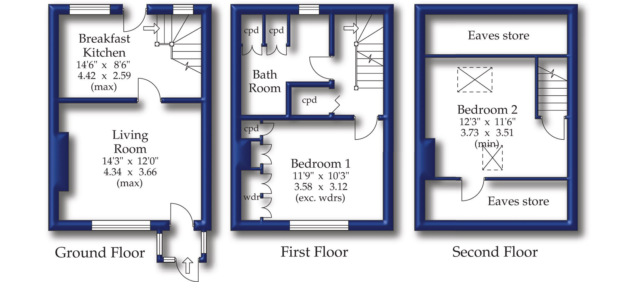 22, Brewery Road, West Yorkshire floorplan