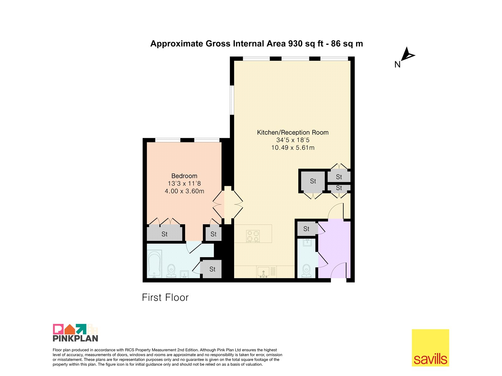 Flat 22, City Lofts, 112-116, Tabernacle Street, London floorplan