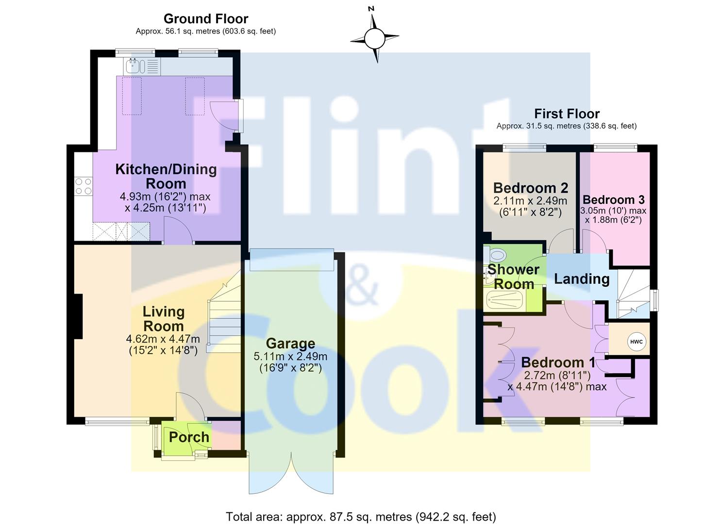 77, Kempton Avenue, Hereford floorplan