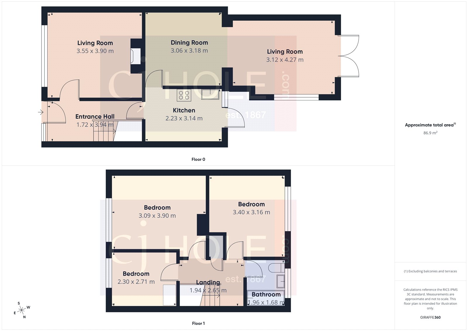 4, Fussell Court, Hill Street, Bristol floorplan