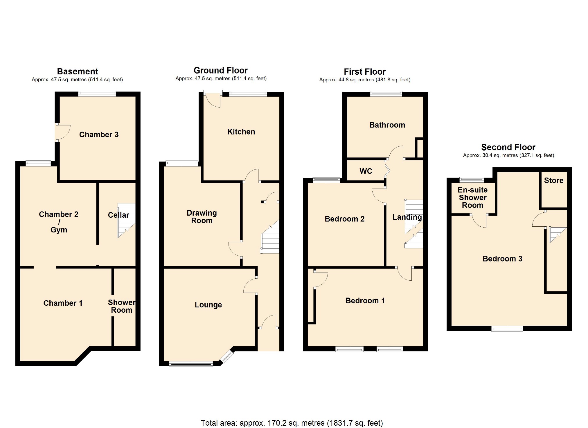 Cromwell Grove, Levenshulme, Manchester M19, 3 bedroom terraced house