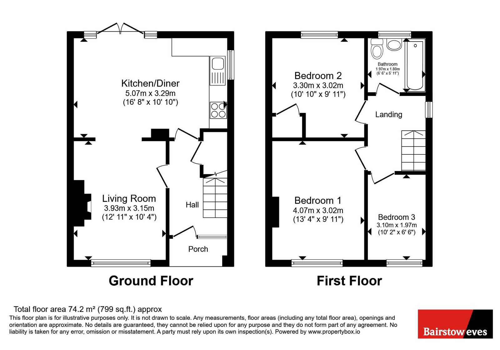 96, Ladbrooke Crescent, Nottinghamshire floorplan