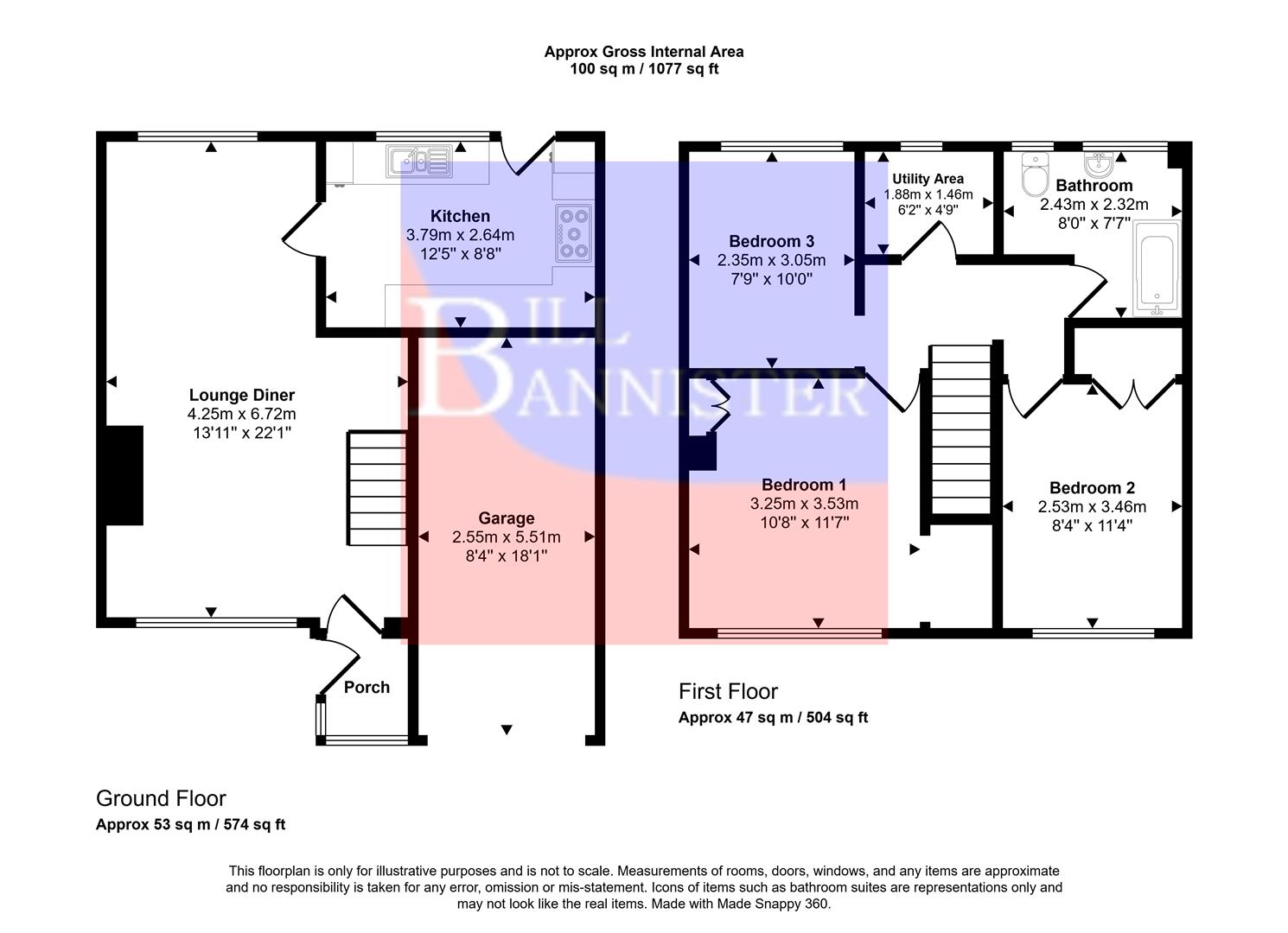 Bosvean Gardens, Redruth floorplan