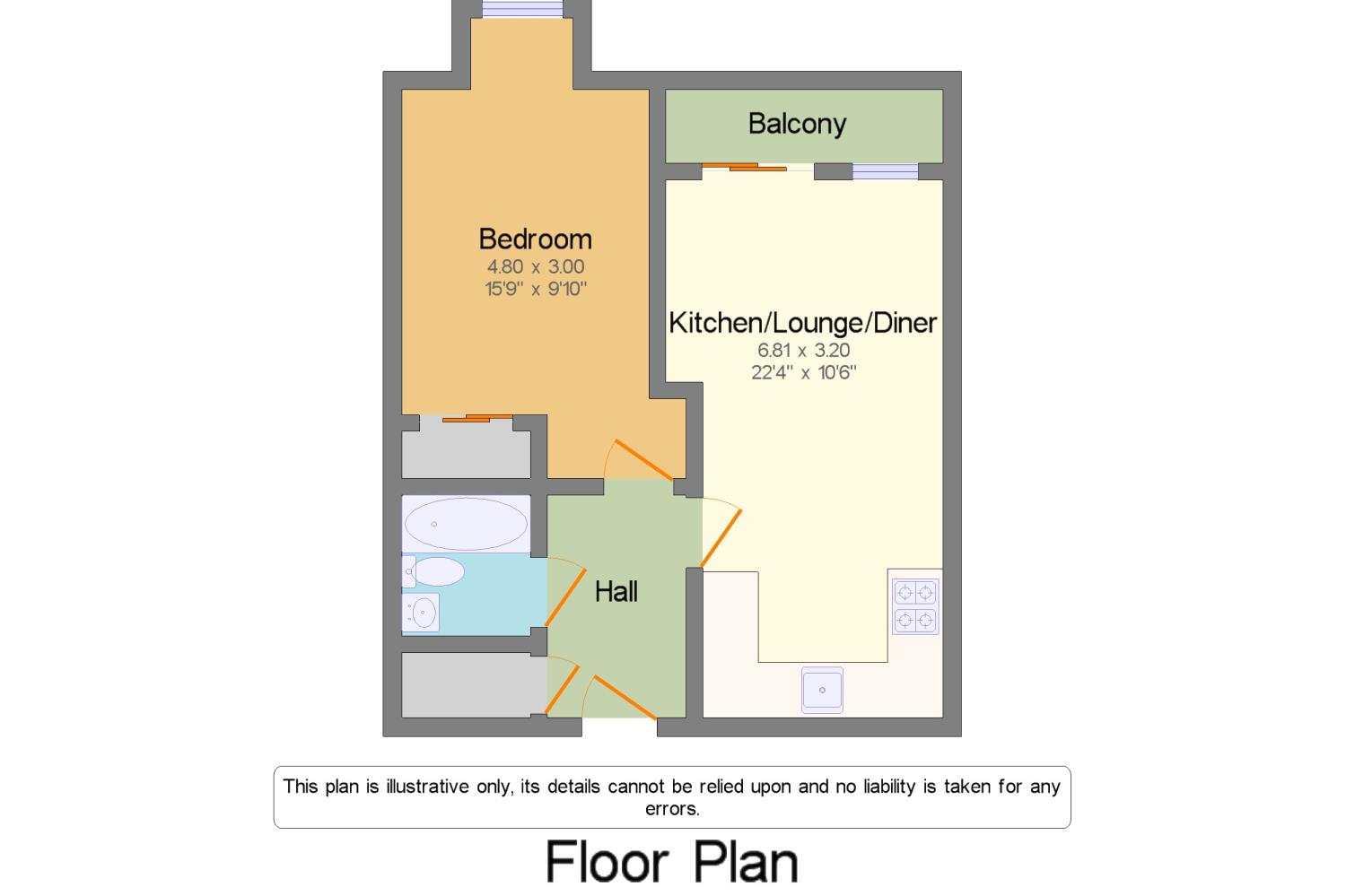 1 Bedrooms Flat for sale in Blanche House, Dyke Road, Brighton, East Sussex BN1