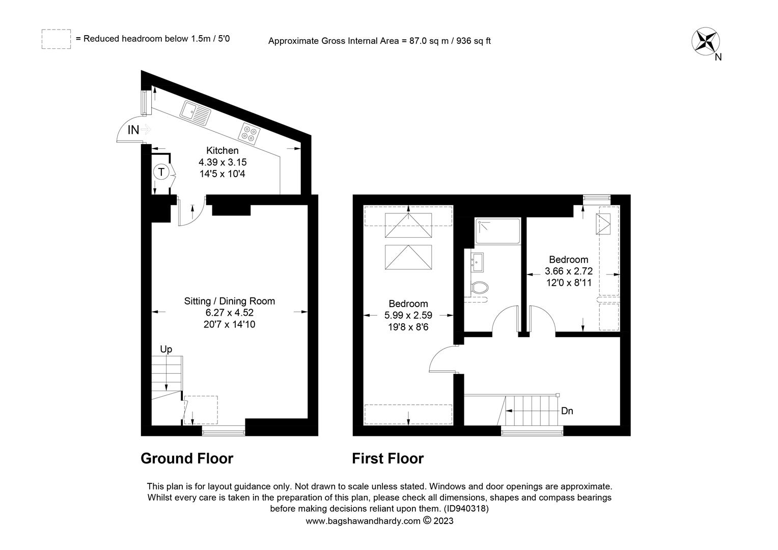 Falkland Road, Dorking RH4, 2 bedroom flat for sale 64081096