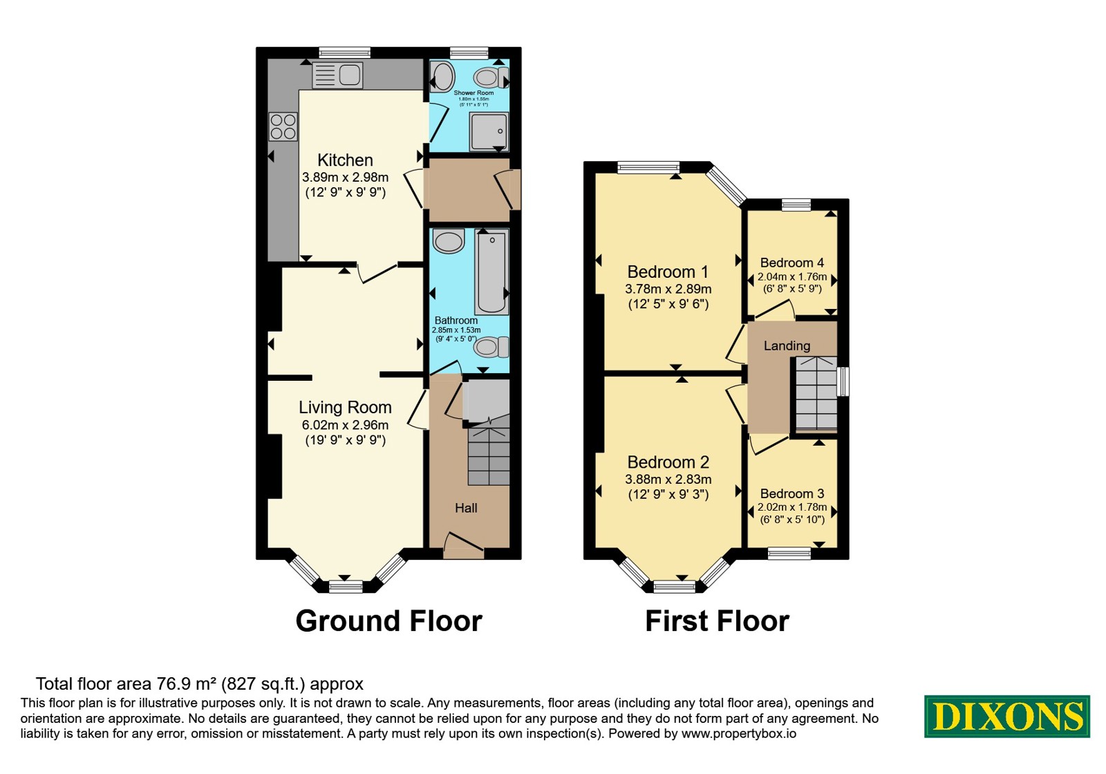 60, Gotham Road, West Midlands floorplan