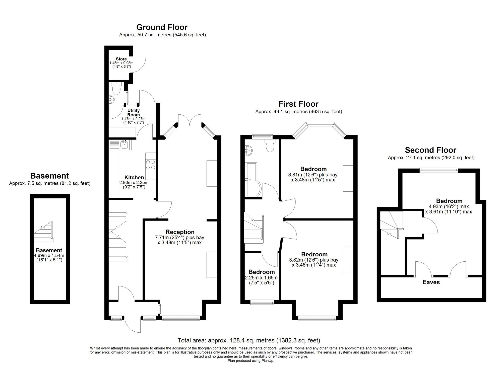 13 Quebec Road, Ilford floorplan