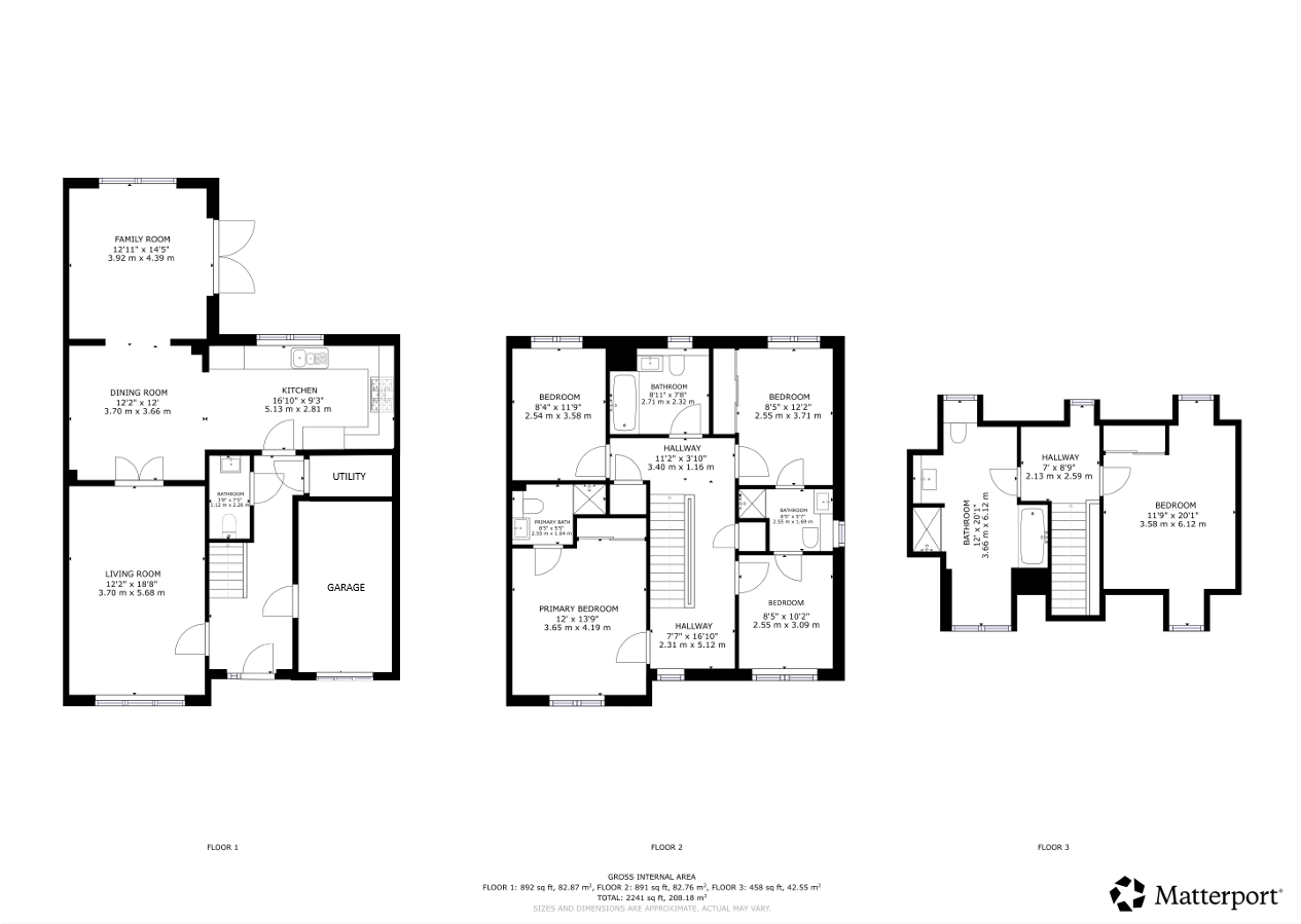 33, Twill Crescent, Strathaven floorplan