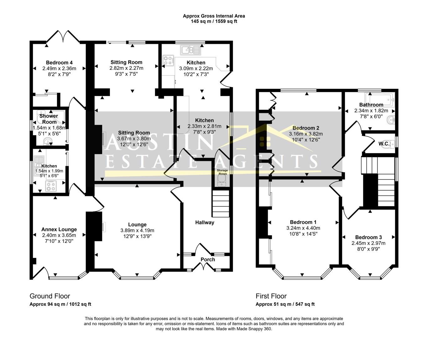 25, Lynmoor Road, Weymouth floorplan