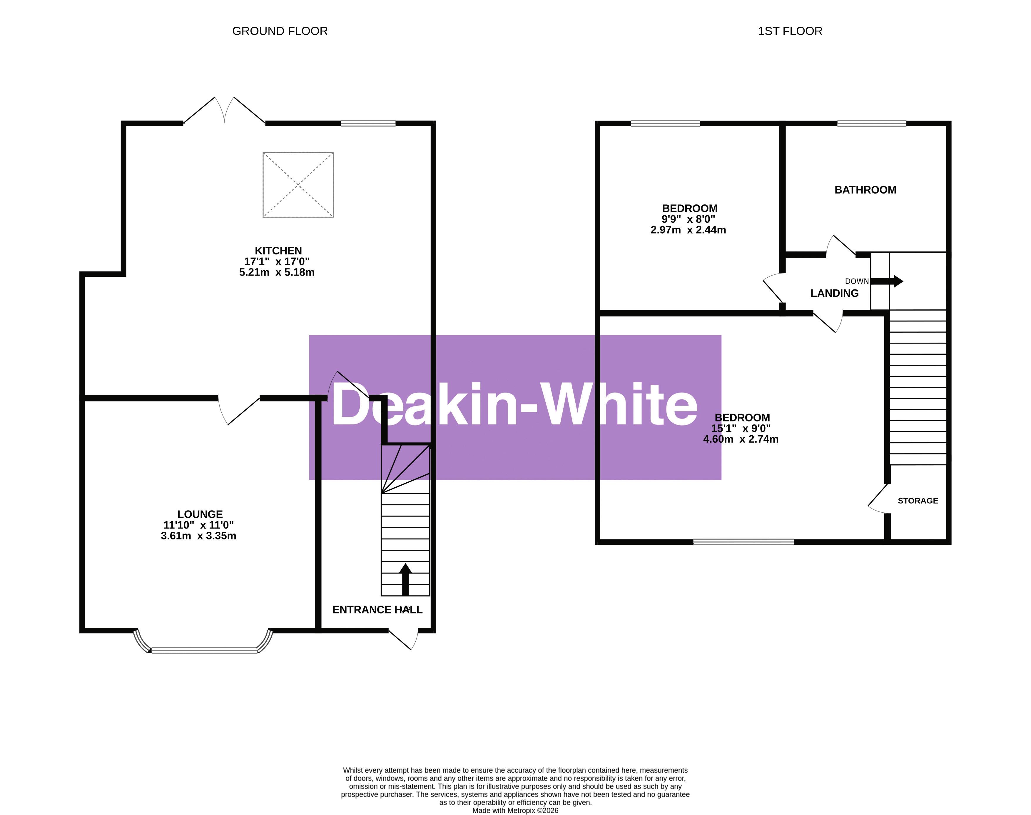 11, Bernard Close, Dunstable floorplan