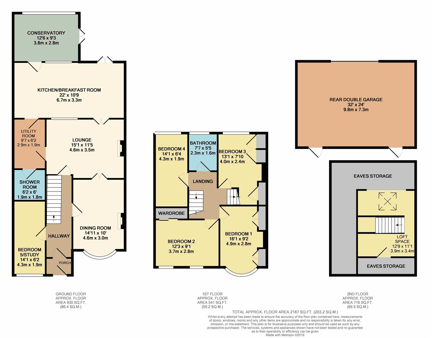4 bed terraced house for sale in Portland Avenue, Blackfen, Sidcup DA15