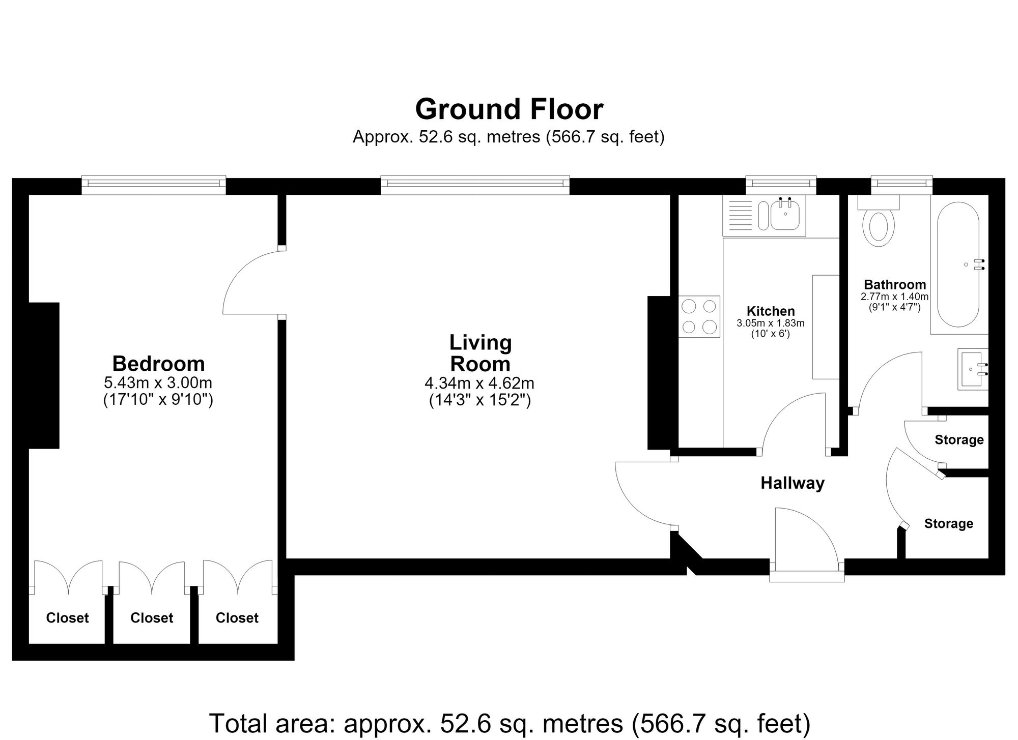 Chigwell Road, Woodford Green floorplan