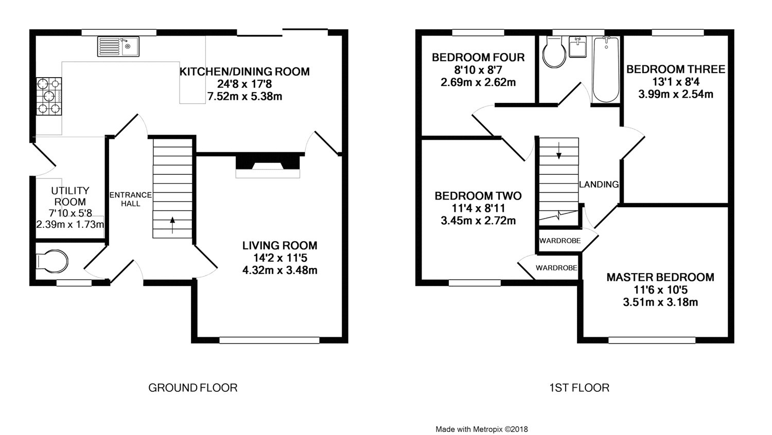 21, Reeds Hill, Bracknell floorplan