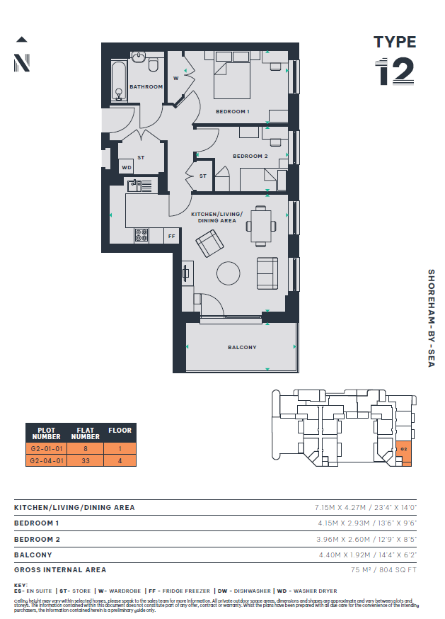 g2_01_01, Brighton Road, Shoreham-By-Sea floorplan