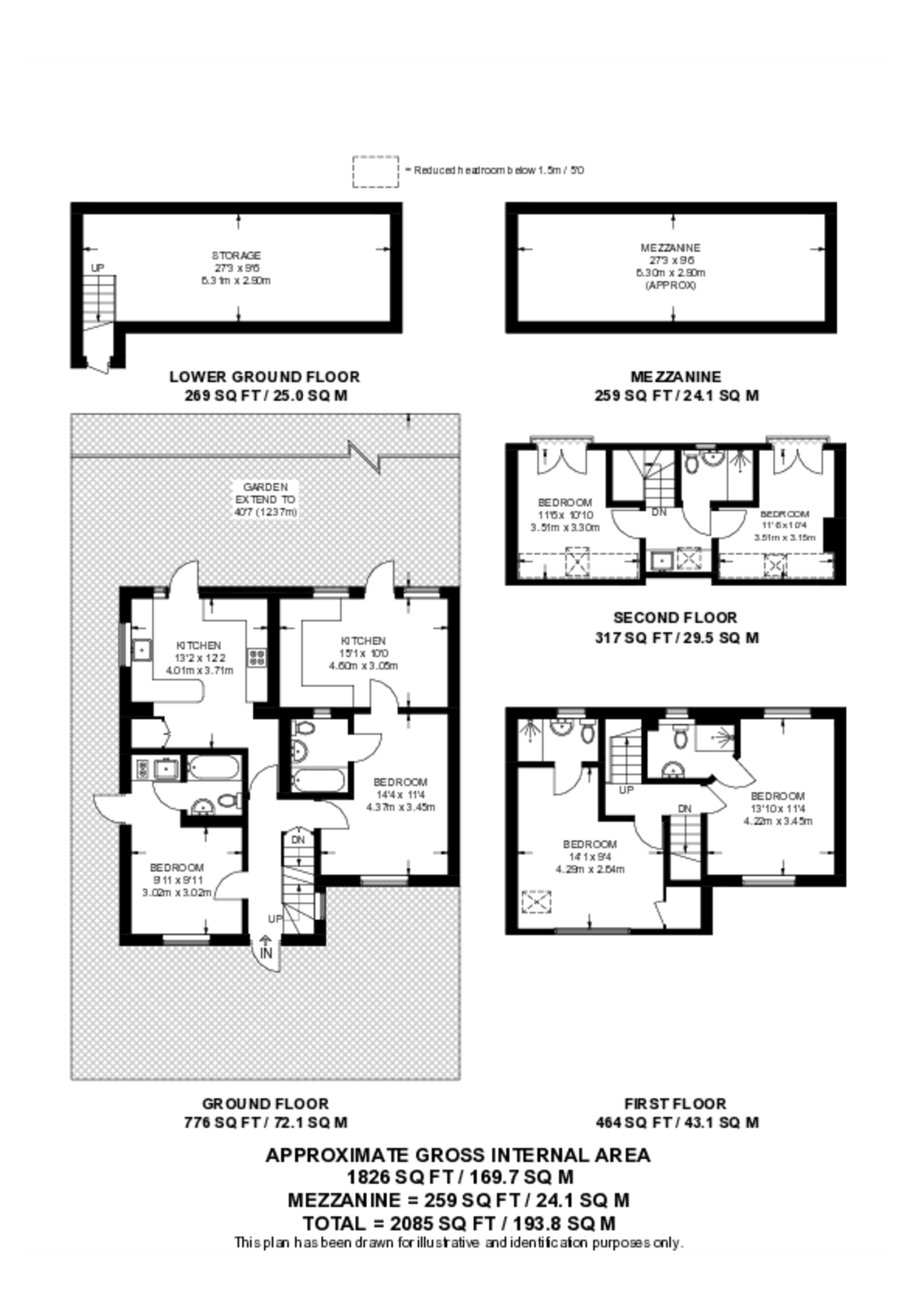 Saxon Drive, West Acton floorplan