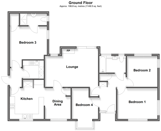 Martine Close, Freshwater floorplan