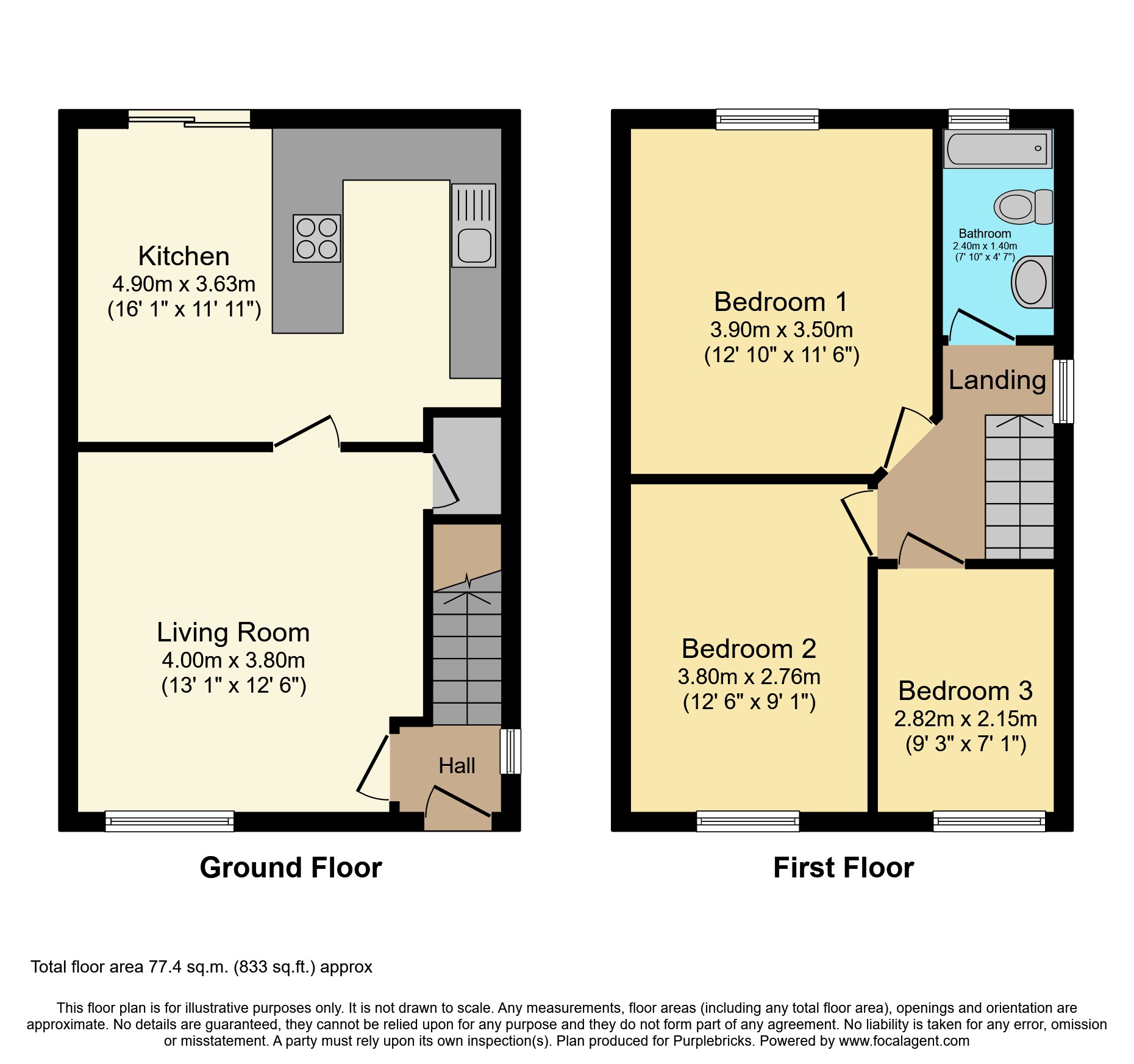 Green Lane, Middleton, Manchester M24, 3 bedroom semidetached house