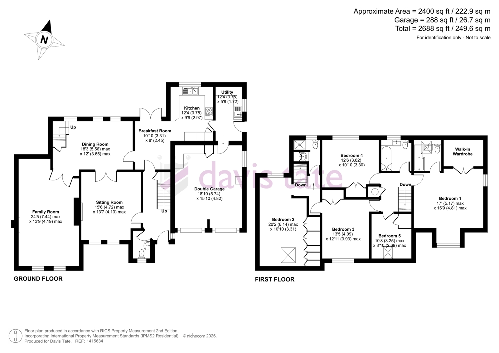 56, Tarragon Way, Reading floorplan
