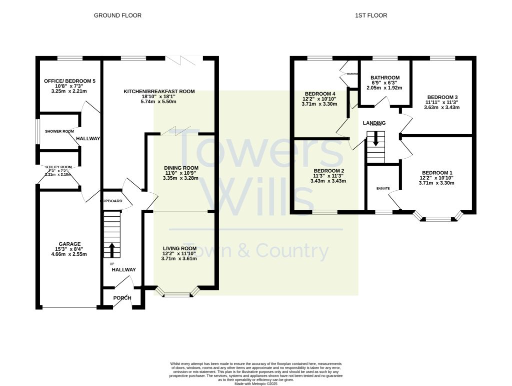 1, Beaconfield Rd, Yeovil floorplan