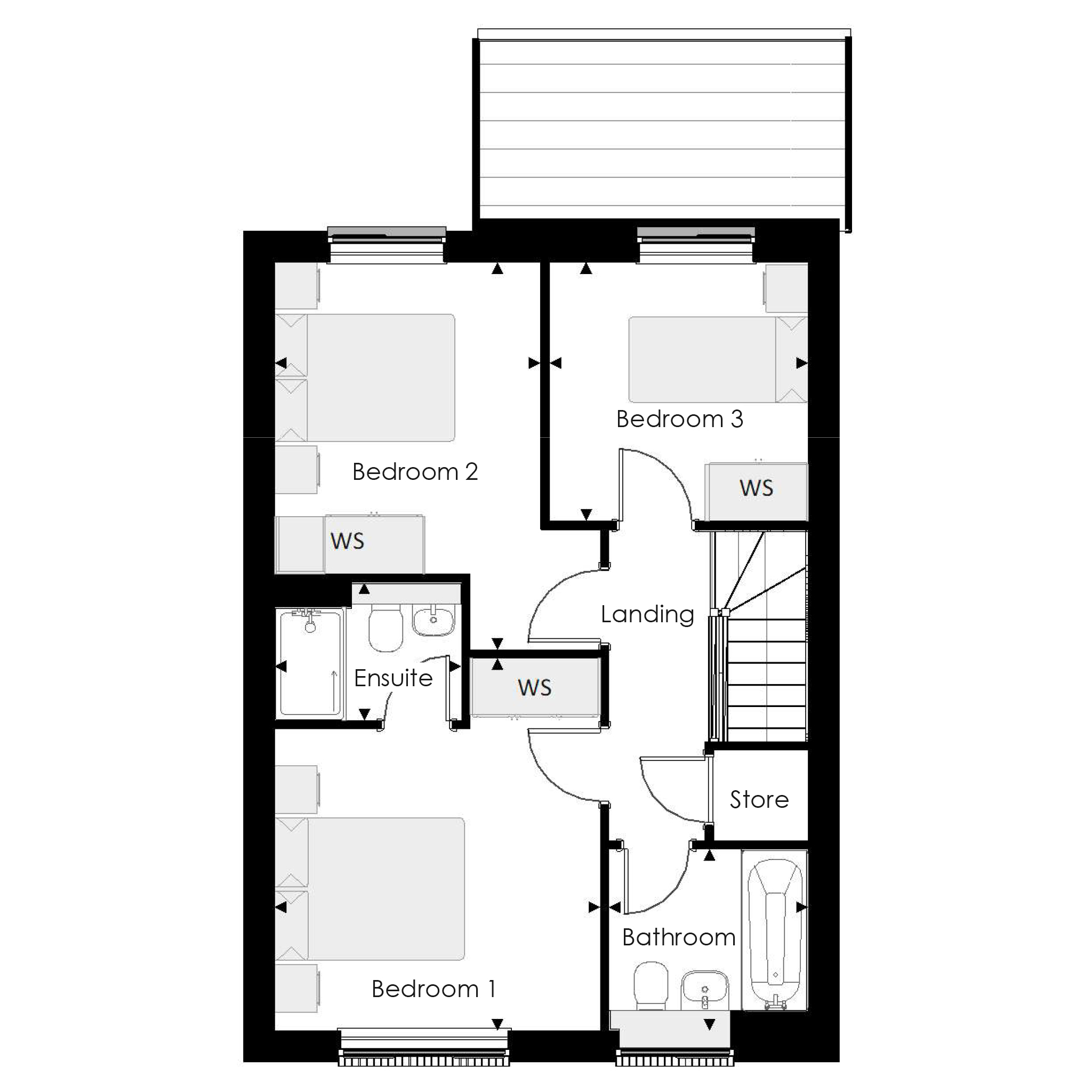 330, Off Cookham Road, Maidenhead floorplan