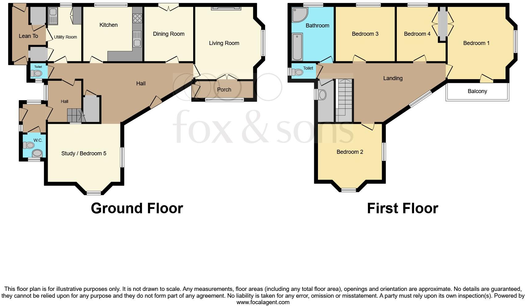 16, Melcombe Avenue, Weymouth floorplan