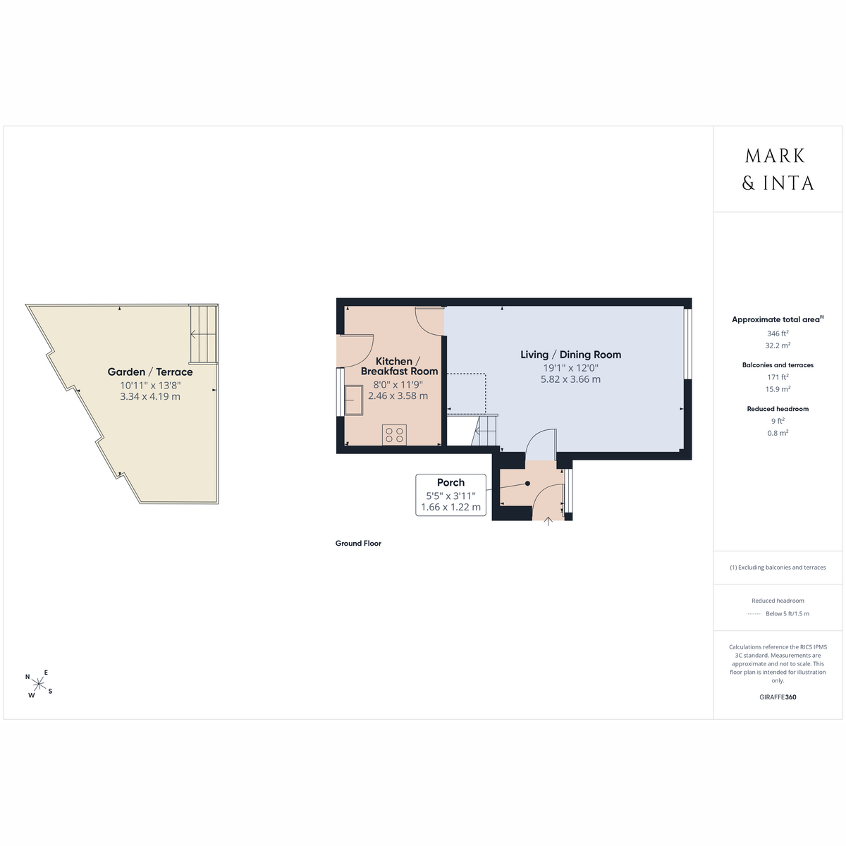 1, Brentor Close, Exeter floorplan