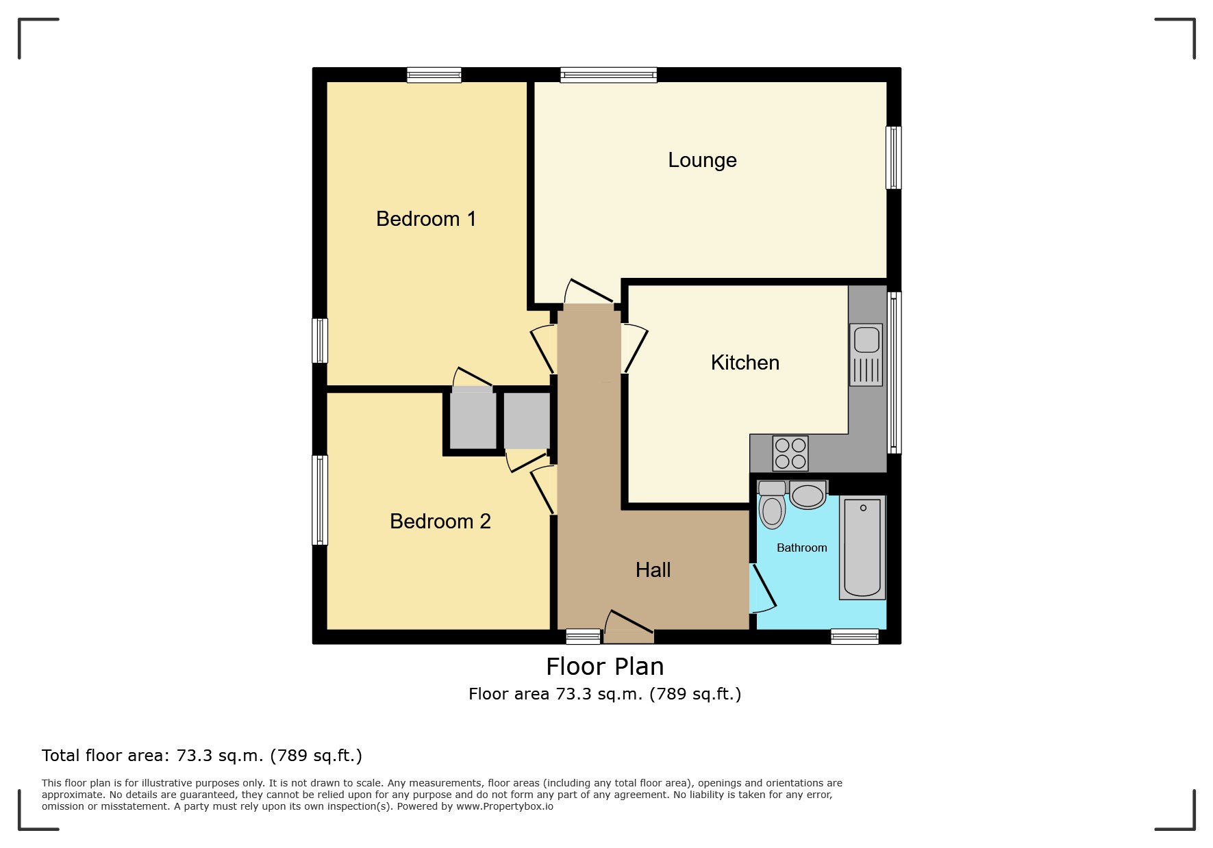 2, Cranham Houses, Cwmbran floorplan