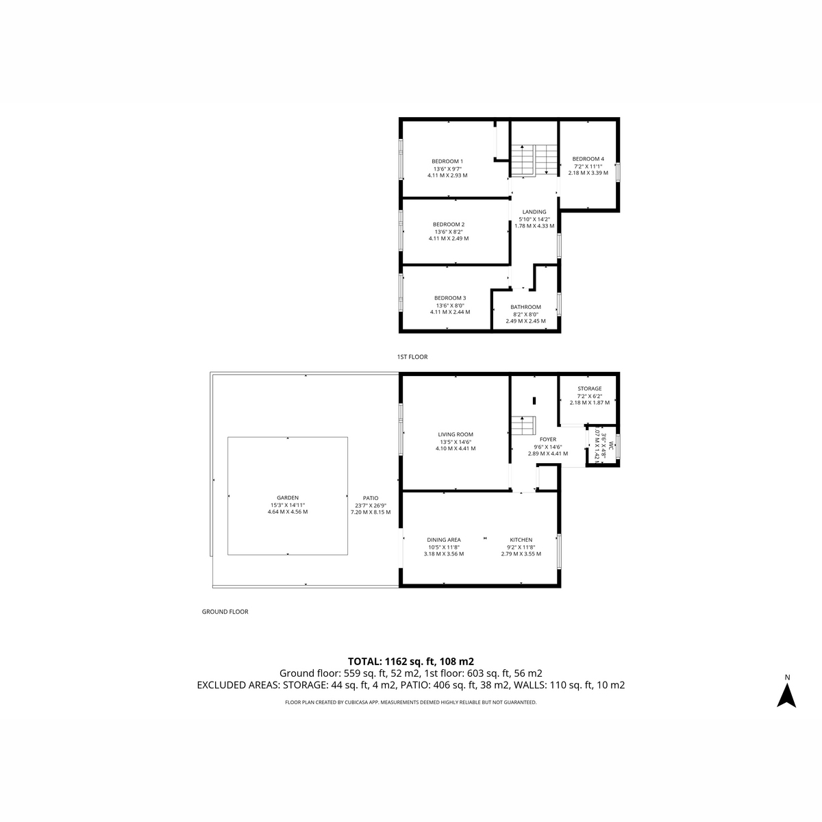 4, Millson Close, Whetstone floorplan