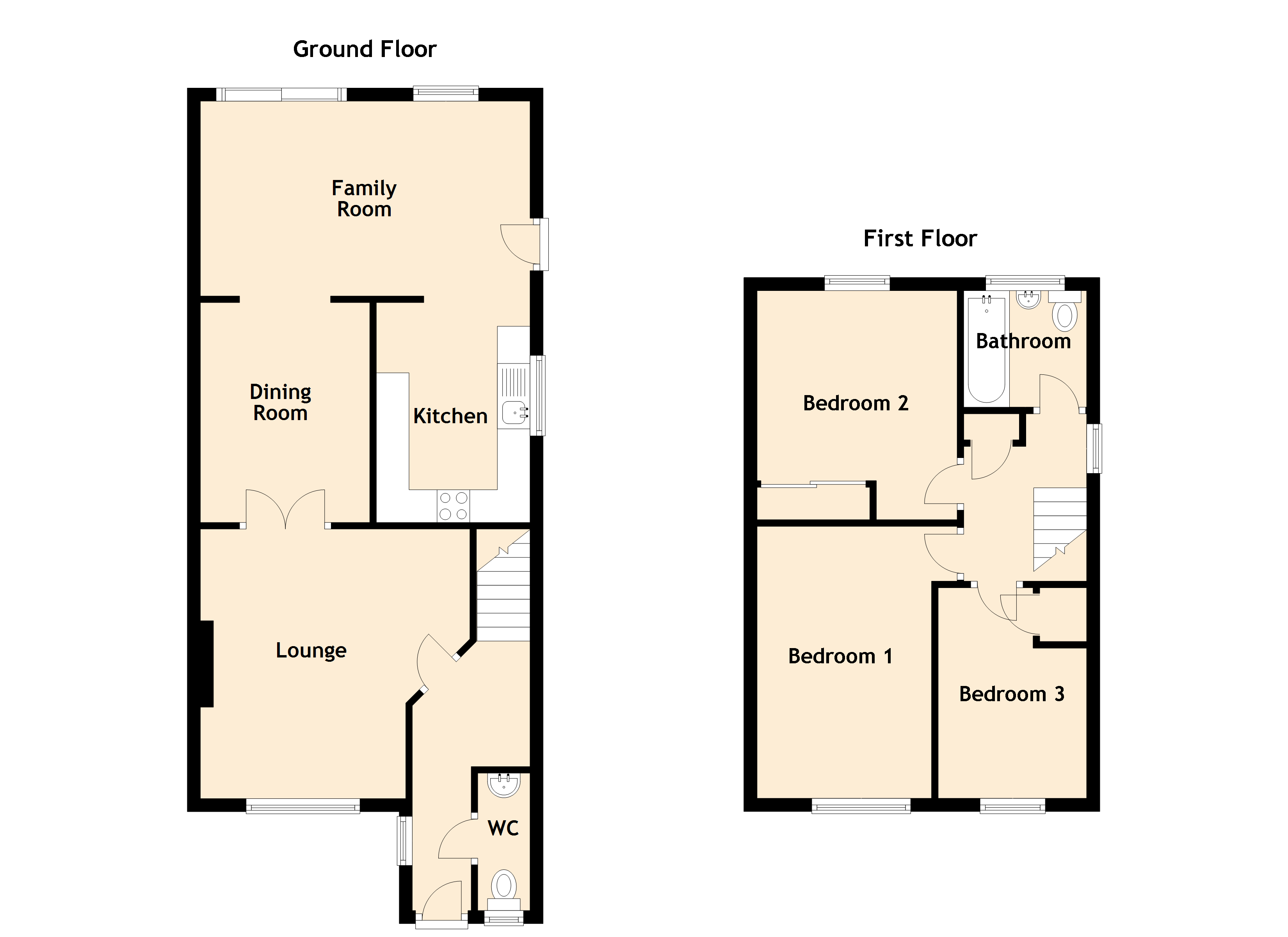 3 Bedrooms Semi-detached house for sale in Braids Road, Kirkcaldy, Fife KY2