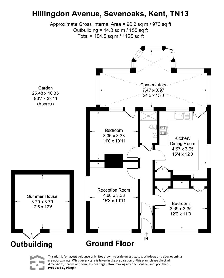 9, Hillingdon Avenue, Sevenoaks floorplan